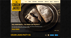 Desktop Screenshot of cousinjackspastyco.com